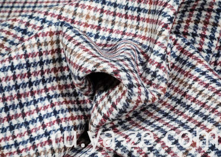 Тканая шерстяная проверка твидовая клетчатая шерстяная ткань для шерсти для пальто костюм для пиджака твида зимняя осенняя одежда